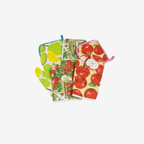 Oven Gloves + Pot Holder 2 pce
