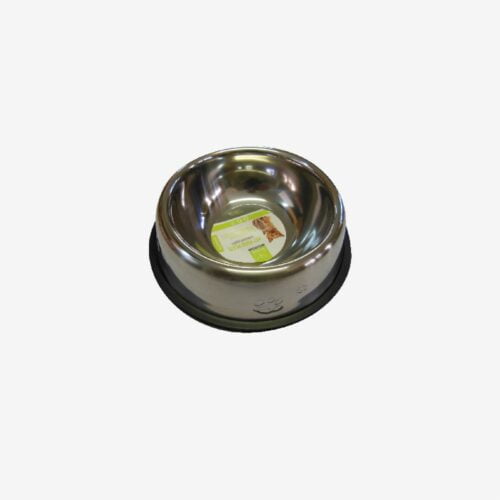 8877-1 Pet Feeding Bowl S/ST Paw 18cm
