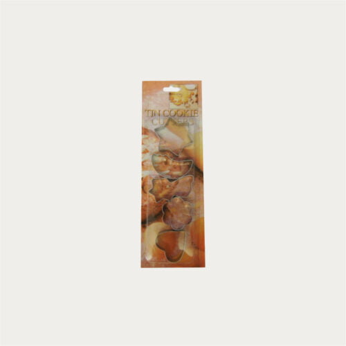 Tin Cookie Cutters 5 piece