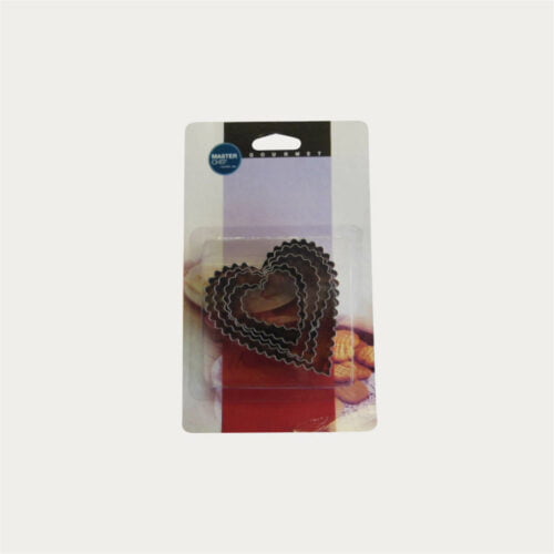 Cookie Cutters Stainless Steel 5 Piece Heart