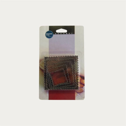 Cookie Cutters Stainless Steel 5 Piece Square