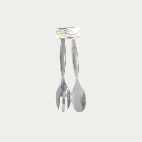 Salad spoon plastic 2 Pce_393-1 Salad Spoon Plastic 2 Piece