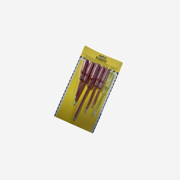 Electrician Screw driver set 6 piece_273-3 Electrician Screwdriver Set 6 Piece