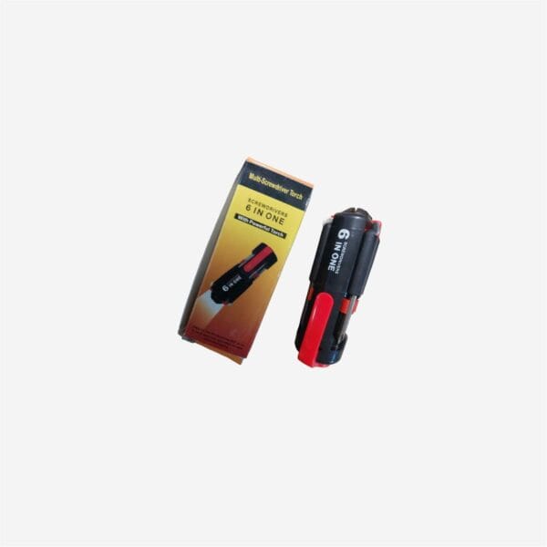 Multi Screwdriver With Torch 6 Piece