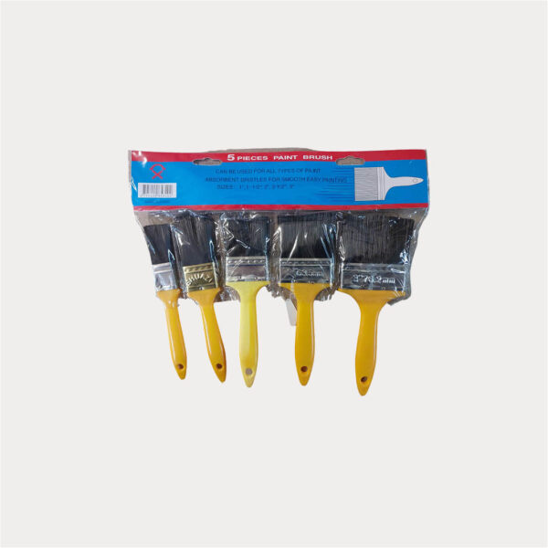 5955-PAINT BRUSH SET 5PCE Paint Brush Set 5 Piece
