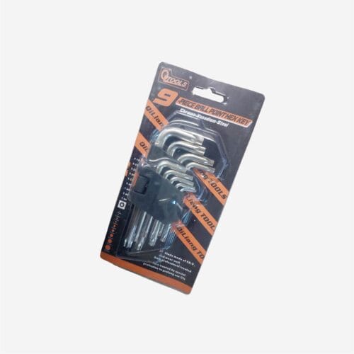 ALLEN KEY SET-9PCE 5687-A Allen Key Set 9 Piece
