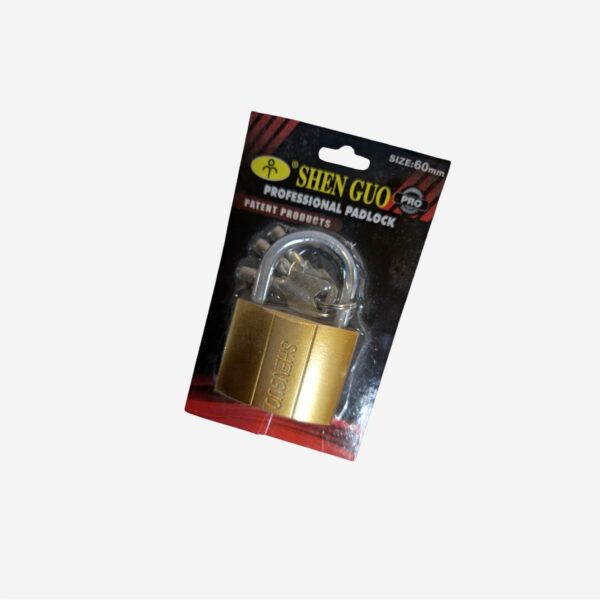 Padlock Gold 60mm