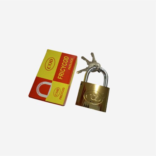 7681-50-PADLOCK BRASS 50MM Padlock Brass 50mm
