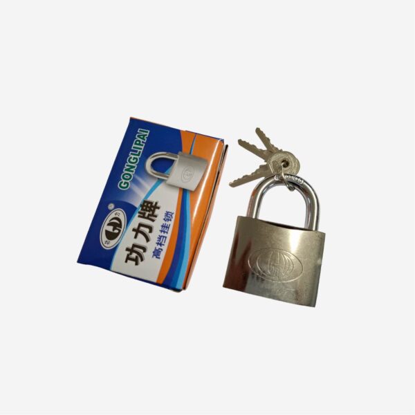 7881-4-PADLOCK SILVER 63MM Padlock Silver 63mm