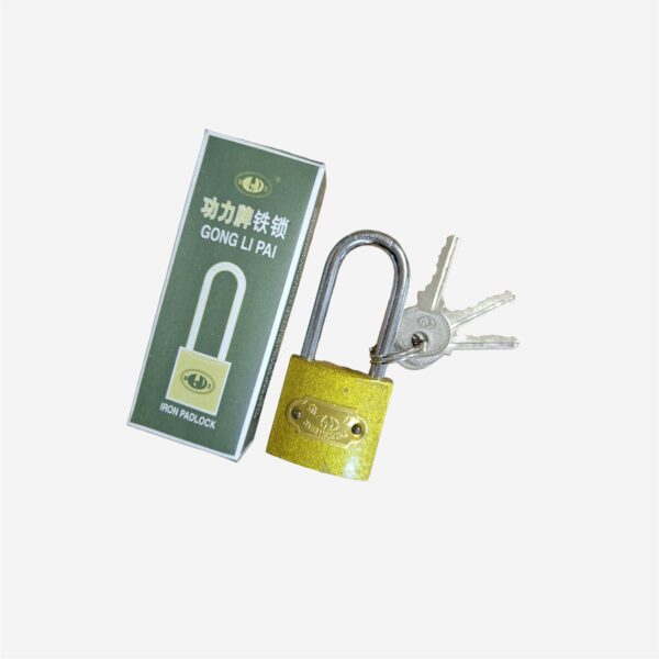 Padlock Iron Long Shackle 32mm