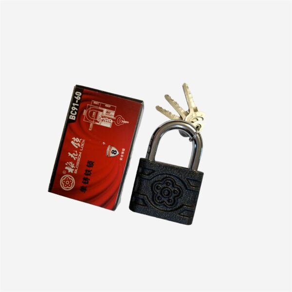 9974-B -PADLOCK IRON 60MM Padlock Iron 60mm