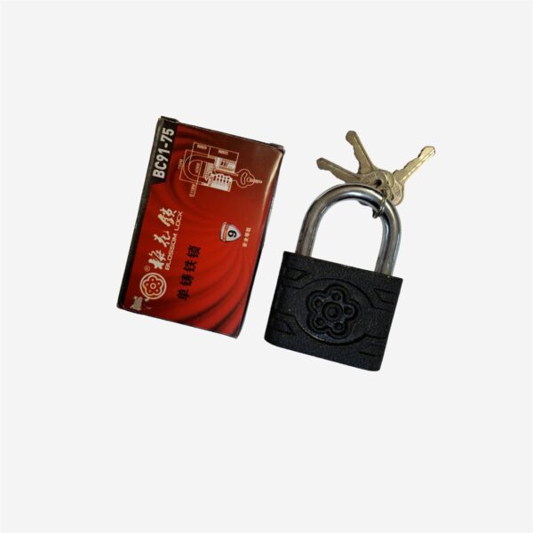 9974-E-PADLOCK IRON 75MM Padlock Iron 75mm