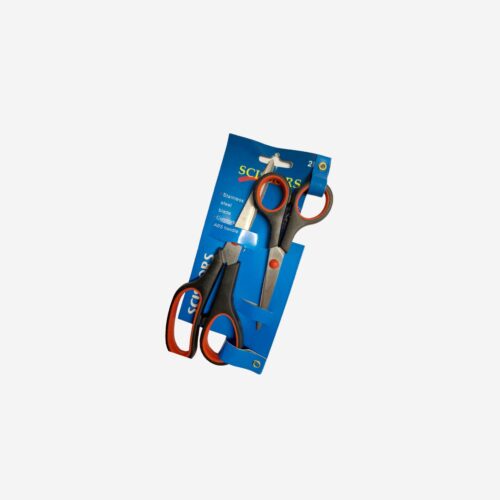SJ13891-1-SCISSORS 2PCS ON CARD Scissors 2 Pieces on Card
