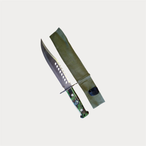 3421-HUNTING KNIFE+SHEATH-21CM BLADE WITH COMPASS Hunting Knife