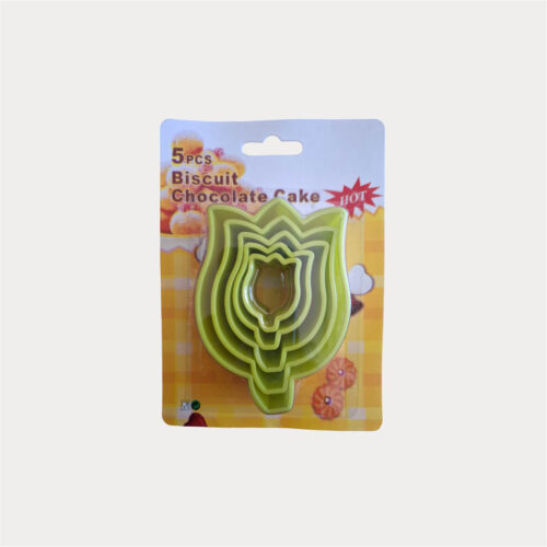 9920-1-COOKIE CUTTERS-TULIP-5PCE Cookie Cutter