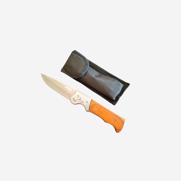 9939-POCKET KNIFE-9CM BLADE-PRESS BUTTON WITH POUCH Pocket Knife 9cm Blade Press Button with Pouch