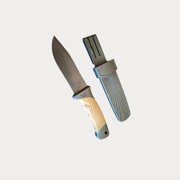 SJ231568E-HUNTING KNIFE+SHEATH-11CM BLADE Hunting Knife
